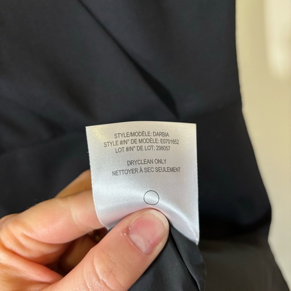 Theory black Darbia dress - Picture 4 of 10